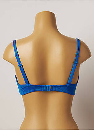 Haut de maillot de bain haut soutien-gorge moulé haut soutien-gorge moulé bleu BELCOR femme
