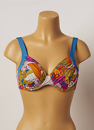 Haut de maillot de bain haut soutien-gorge emboitant haut soutien-gorge emboitant orange BELCOR femme