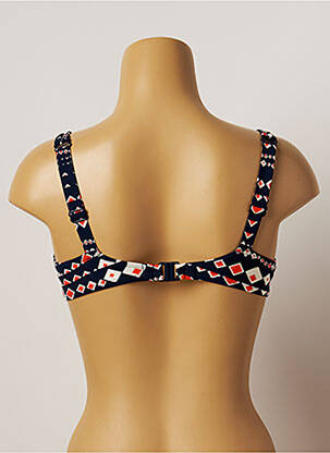 Haut de maillot de bain haut soutien-gorge emboitant haut soutien-gorge emboitant bleu BELCOR femme