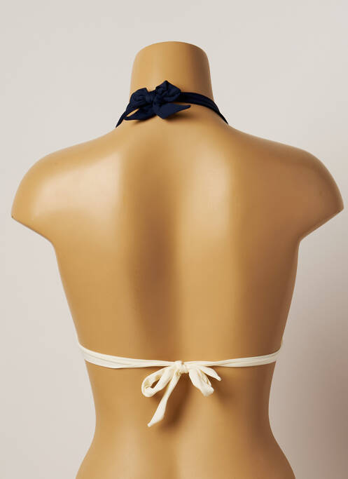 Haut de maillot de bain fermeture liens à nouer haut soutien-gorge avec mousse de rembourrage amovible rose VARIANCE femme