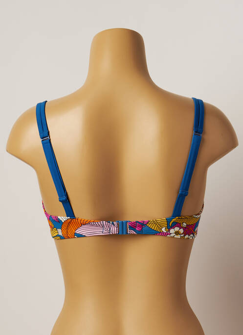 Haut de maillot de bain haut soutien-gorge moulé haut soutien-gorge moulé bleu BELCOR femme