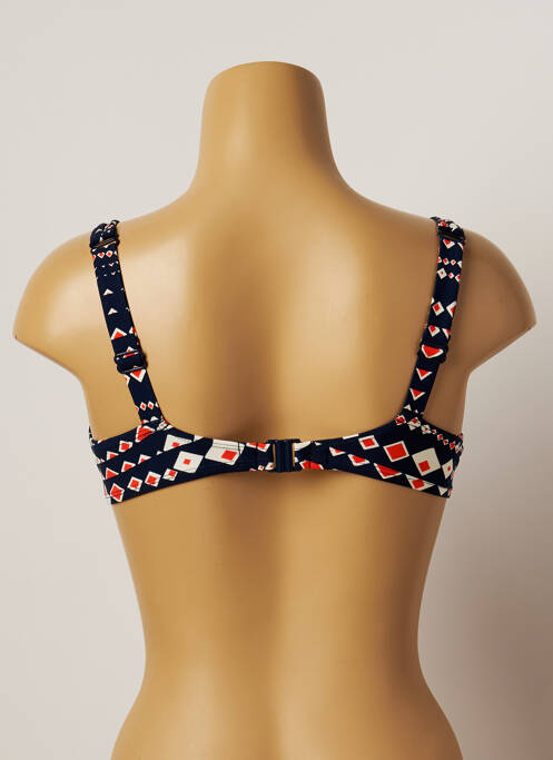 Haut de maillot de bain haut soutien-gorge emboitant haut soutien-gorge emboitant bleu BELCOR femme