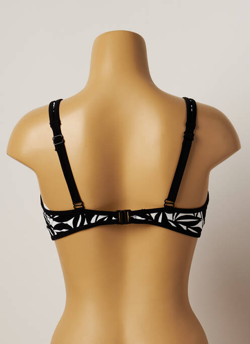 Haut de maillot de bain noir BELCOR pour femme