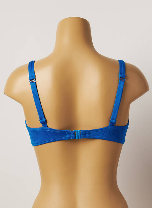 Haut de maillot de bain bleu BELCOR pour femme