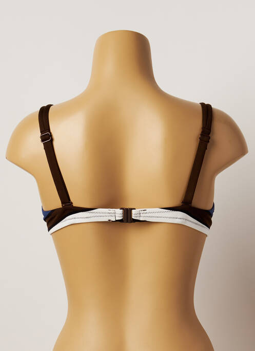 Haut de maillot de bain bleu BELCOR pour femme