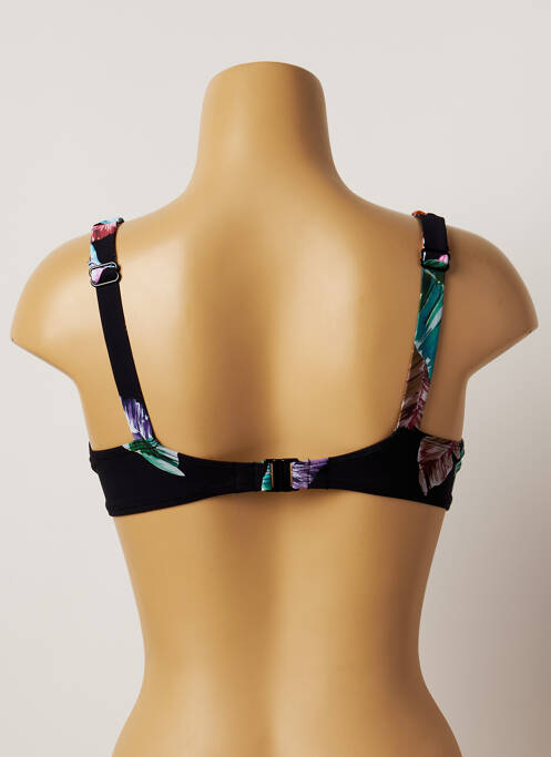 Haut de maillot de bain noir BELCOR pour femme