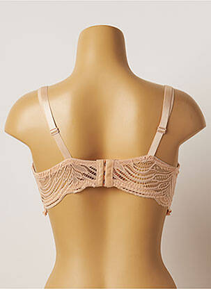 Soutien-gorge tissage dentelle haut soutien-gorge emboitant chair HANA femme