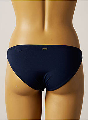 Bas de maillot de bain imprimé fantaisie culotte bleu VARIANCE femme