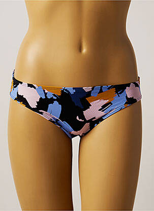 Bas de maillot de bain stretch culotte bleu LOU femme