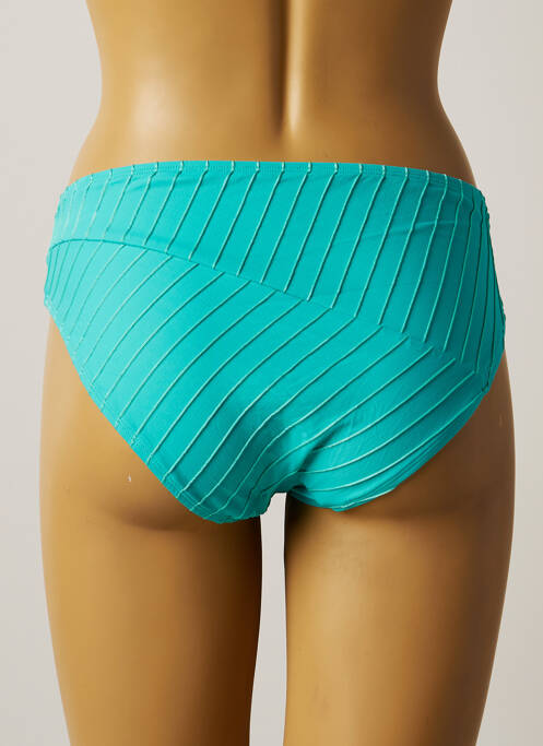 Bas de maillot de bain bleu LOU pour femme