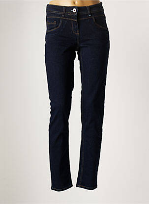 Jeans coupe slim bleu CECIL pour femme