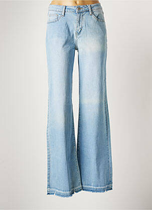Jeans coupe large bleu CINDY.H pour femme