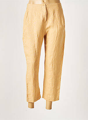 Pantalon droit beige KOKOMARINA pour femme
