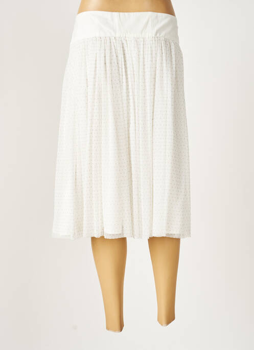 Jupe mi-longue blanc MYRINE ANTWERP pour femme