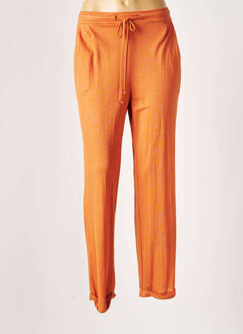 Pantalon droit orange HUMILITY pour femme