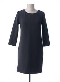Robe courte manches 3/4 manches 3/4 noir RYUJEE femme