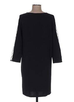 Robe courte manches 3/4 manches 3/4 noir BEST MOUNTAIN femme