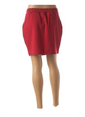 Jupe courte rouge LPB pour femme seconde vue