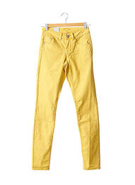 Pantalon slim jaune CREAM femme