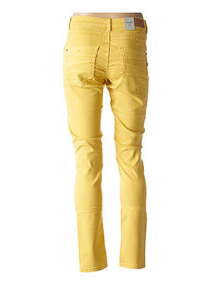 Pantalon slim jaune CREAM femme