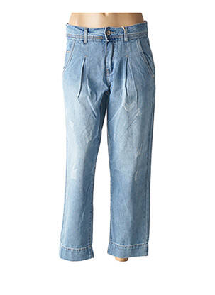 Jeans coupe large bleu CREAM femme