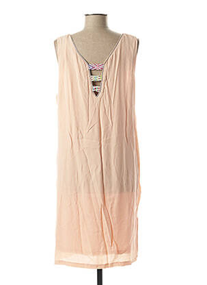 Robe mi-longue rose RYUJEE femme
