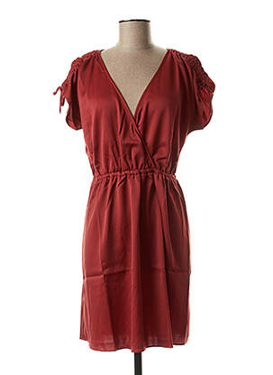 Robe mi-longue rouge LES P'TITES BOMBES femme