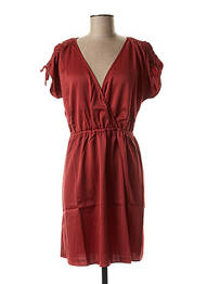 Robe mi-longue rouge LES P'TITES BOMBES femme