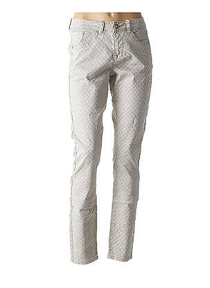 Pantalon slim gris CREAM pour femme