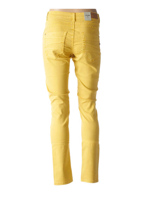 Pantalon slim jaune CREAM pour femme