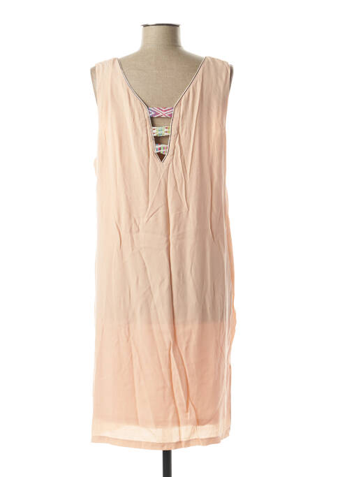 Robe mi-longue rose RYUJEE femme