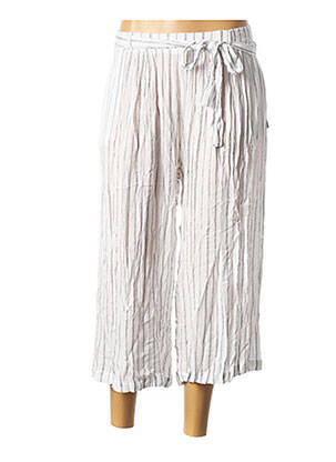 Pantacourt blanc LTB femme