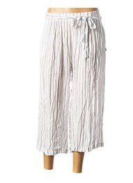 Pantacourt blanc LTB femme