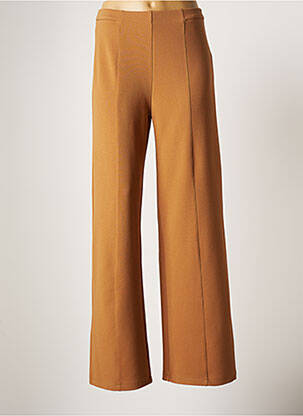 Pantalon large marron AMELIE & AMELIE pour femme
