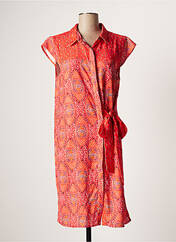 Robe mi-longue orange CHATTAWAK pour femme seconde vue