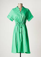 Robe mi-longue vert NINATI pour femme seconde vue