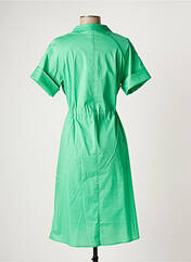 Robe mi-longue vert NINATI pour femme seconde vue