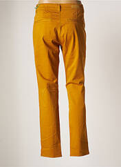 Pantalon chino jaune HAPPY pour femme seconde vue