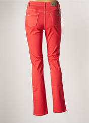 Jeans coupe slim orange WALTRON pour femme seconde vue