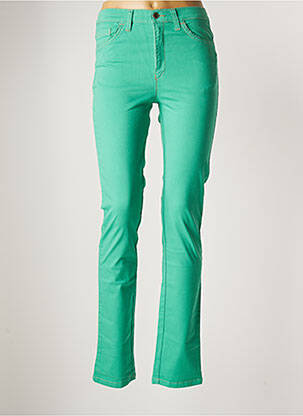 Jeans coupe slim vert WALTRON pour femme