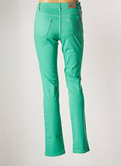 Jeans coupe slim vert WALTRON pour femme seconde vue