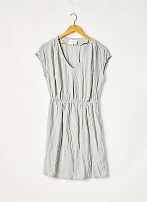 Robe courte manches courtes manches courtes gris SUD EXPRESS femme