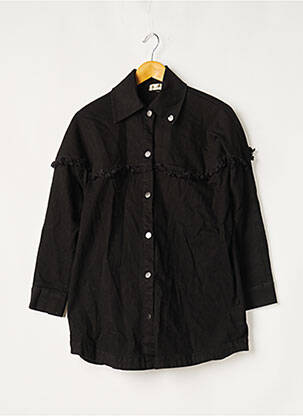Veste en jean manches longues noir NACH femme