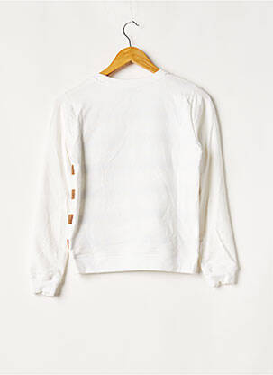 Sweat-shirt stretch manches longues blanc J.W.ANDERSON femme