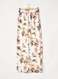 Pantalon large coupe fluide taille normale blanc PEPE JEANS femme
