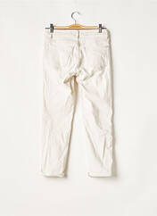 Jeans coupe slim blanc MANGO pour femme seconde vue