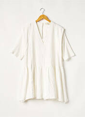 Robe maternité blanc GINETTE GARDE pour femme seconde vue