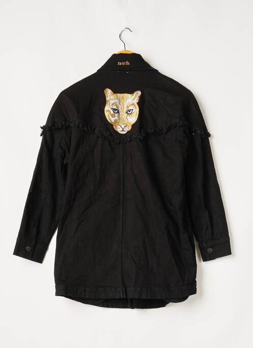 Veste en jean noir NACH pour femme