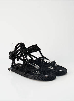 Espadrilles talon plat jusqu'à 3cm noir NOMADIC STATE OF MIND femme