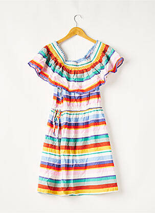 Robe mi-longue sans manche sans manche bleu 4OUR DREAMERS femme